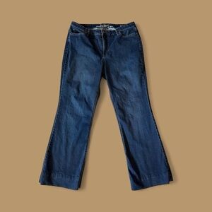 Gloria Vanderbilt Indigo Wide Leg Jeans